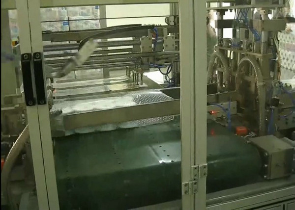 Non Standard Fully Automated Packaging Line For Hygiene Products
