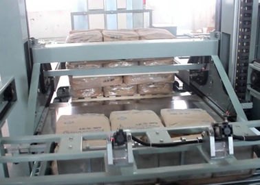 Porcellana Attrezzatura a macchina/di trasporto con palette di Palletizer automatico ad alta velocità per gli alloggiamento sacchetti filtro fabbrica