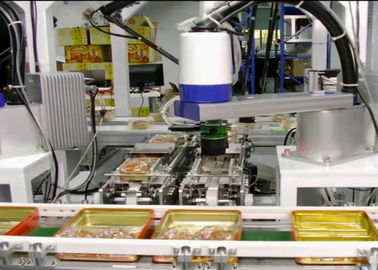 Porcellana Robot parallelo di collegamento di delta per il dolce automatico luna/del biscotto che ordina efficace alto d&#039;imballaggio fabbrica