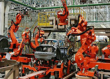 Porcellana Linea di produzione di saldatura completamente automatizzata di industriale controllo dello SpA per industria automobilistica distributore